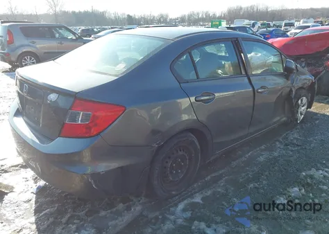 2012 Honda Civic Lx z USA, uszkodzony, nr VIN 2HGFB2F56CH304096